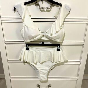 SHEIN Bikini / White / Sz Large GUC
